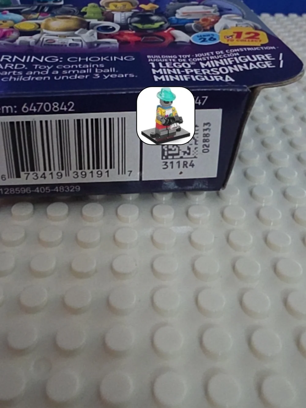 LEGO Series 26 CMF 71046 Alien Tourist Space Set